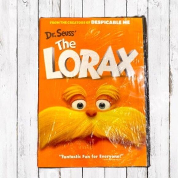 🍿 3/$15 DVD Dr. Seuss The Lorax from Creators of Despicable Me Rated PG Movie - Picture 13 of 13